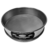 8"-FH-SS-SS-US-#200-SIEVE (5213) TM200 ** USED **