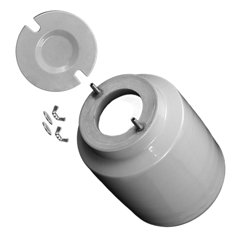5L-7L Alumina Ceramic (Al203) Grinding Jar for Roll Mill - Image 2