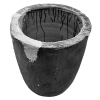 #100 Budget Graphite Crucible - Repaired (Shipping Damage)