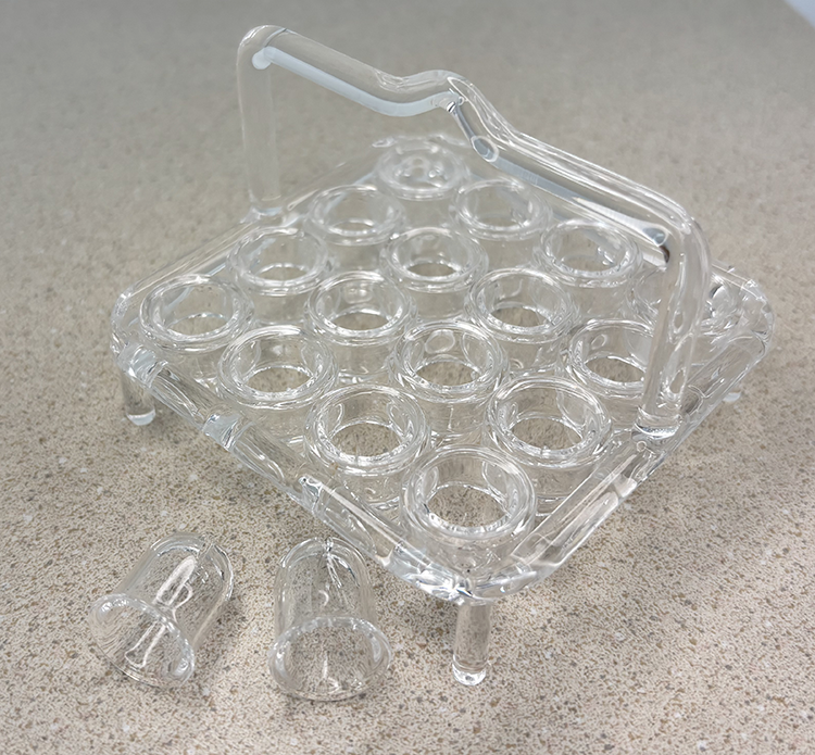 16 Place (4 x 4) Quartz Parting Basket - QBL-16 - Image 2