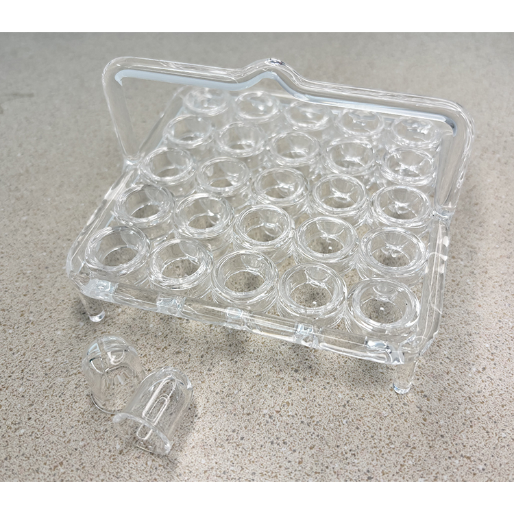 25 Place (5 x 5) Quartz Parting Basket - QBL-25