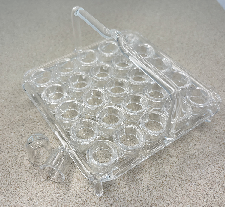 25 Place (5 x 5) Quartz Parting Basket - QBL-25 - Image 2