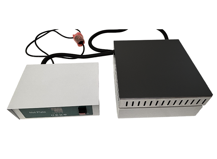 12" x 12" Graphite Top Hotplate - 120v External Control Box - Image 5