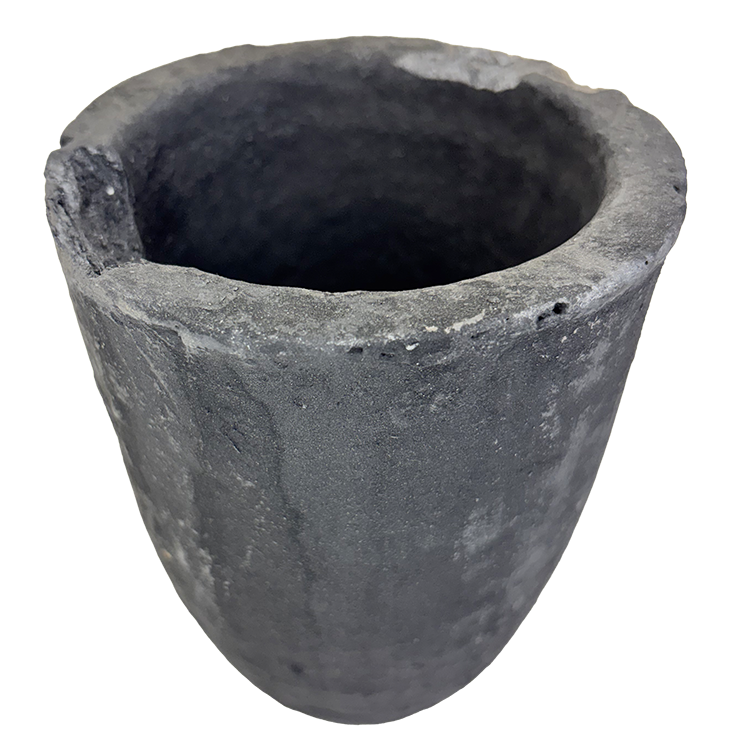#6 Budget Graphite Crucible NOS - Damage to Lip