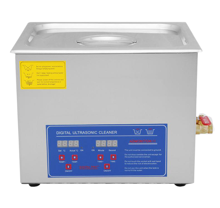 220v - 15 L Digital Ultrasonic Cleaner with Heater & Timer (13″ × 11.8″ × 5.9″) - Image 7