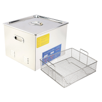 110v - 15 L Digital Ultrasonic Cleaner with Heater & Timer (13″ × 11.8″ × 5.9″)